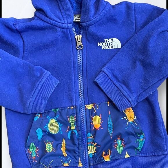 The North Face Blue Bugs Zip Up - Picture 3 of 4